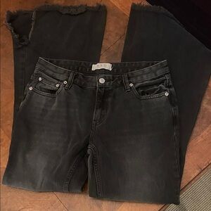 We The Free Black Flare Jeans